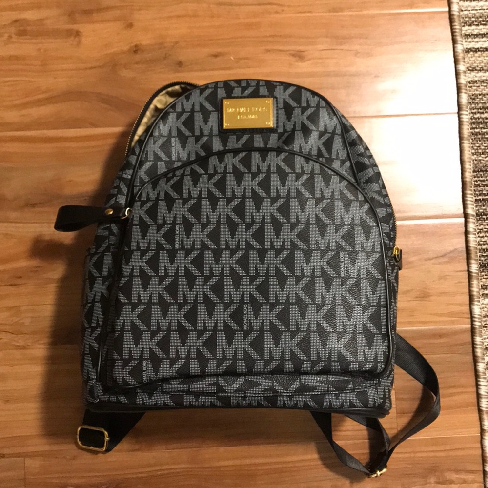 Black Michael Kors backpack